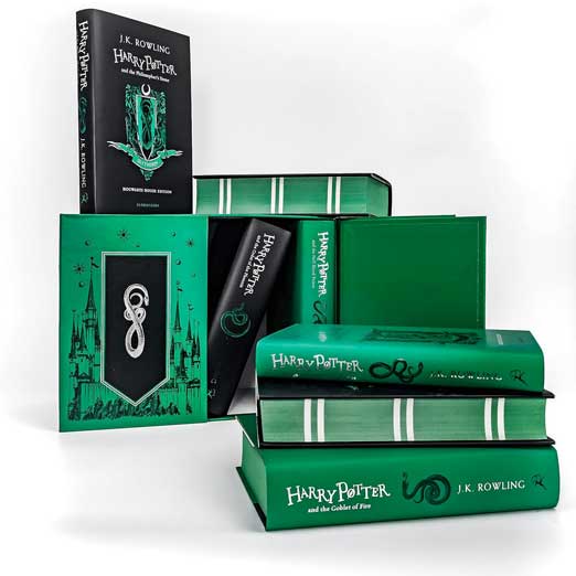 Box de Sonserina da edição Casas de Hogwarts - inglês