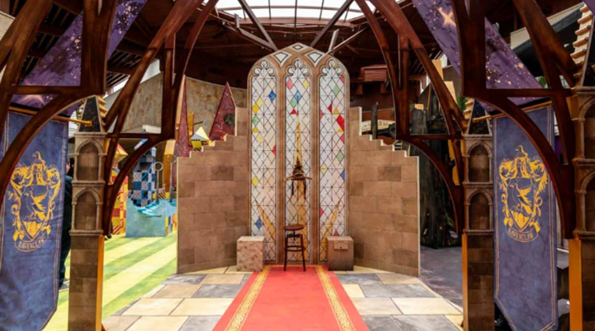 Foto de divulgação da exposição de Harry Potter no Shopping Eldorado