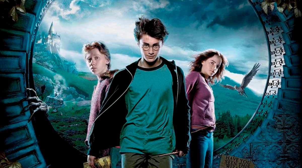Poster de Harry Potter e o Prisioneiro de Azkaban, sucesso de público e crítica.