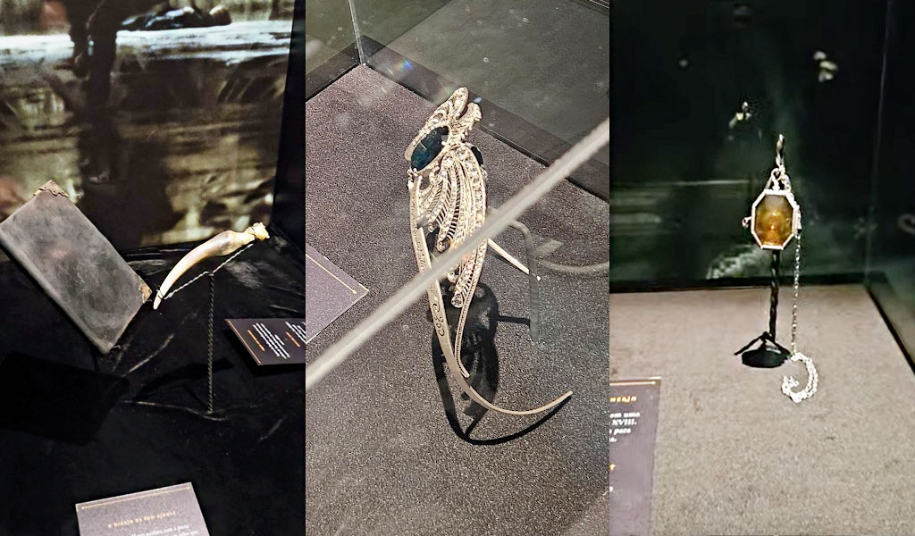 As horcruxes de Voldemort na Harry Potter Exhibition
