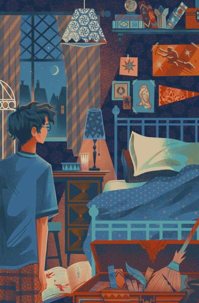 O quarto de Harry Potter